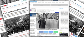 Die türkischen und georgischen Nachrichtenportale schrieben über die Tragödie vom 20. Januar