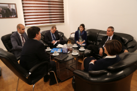 Afag Masud Meets with Israeli Ambassador Rafael Harpaz