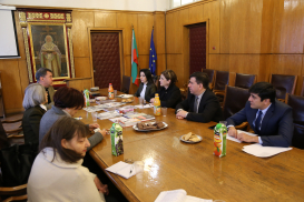 Die Delegation des Übersetzungszentrums zu Besuch in Sofia