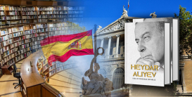 El libro sobre Heydar Aliyev en el sitio web oficial de la Biblioteca Nacional de España