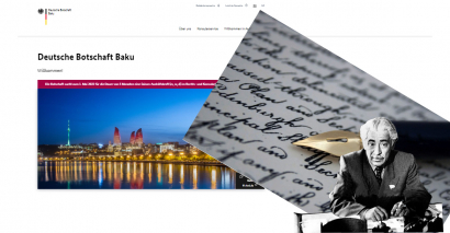 قصائد الشاعر الأذربيجاني "صمد فورغون" على بوابة أدبية في ألمانيا