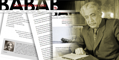 Вірші Самеда Вургуна на сторінках іспанського літературного електронного журналу