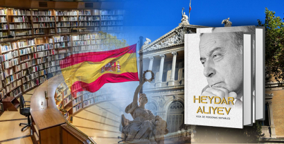 Nationalbibliothek von Spanien erhält elektronische Version des Buches über Heydar Aliyev