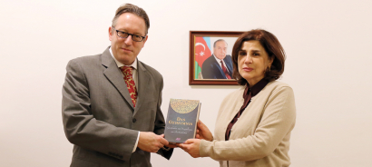 Официальный представитель посольства Австрии посетил Государственный Центр Перевода Азербайджана