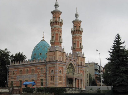 Le symbole de Vladikavkaz – la mosquée de Mukhtarov