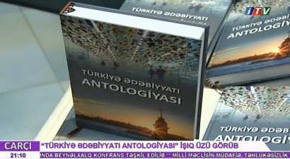 Die Präsentation der "Anthologie der türkischen Literatur" (Poesie) in ITV