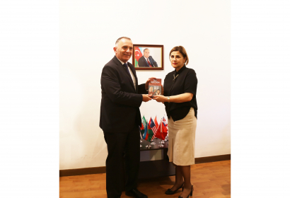 L’Ambassadeur d’Israël en Azerbaïdjan au Centre de Traduction
