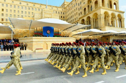 La victoria de abril del ejército azerbaiyano